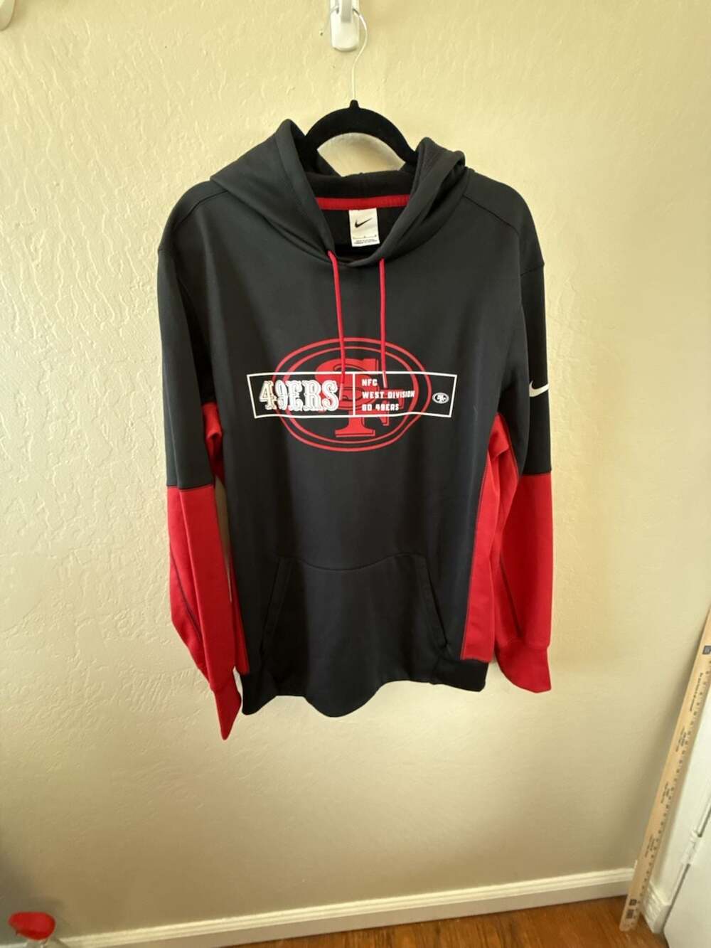 Nike San Francisco 49ers NFL Sideline Performance Pullover Hoodie